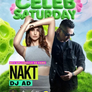 Nakt (MTV Splitsvilla X6 Fame) Live at Celeb Saturday with DJ AD The Tribe Bar & Grill Siliguri Nightlife Event