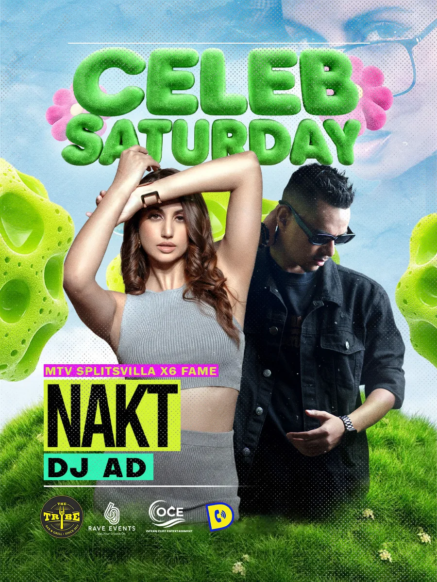 Nakt (MTV Splitsvilla X6 Fame) Live at Celeb Saturday with DJ AD The Tribe Bar & Grill Siliguri Nightlife Event