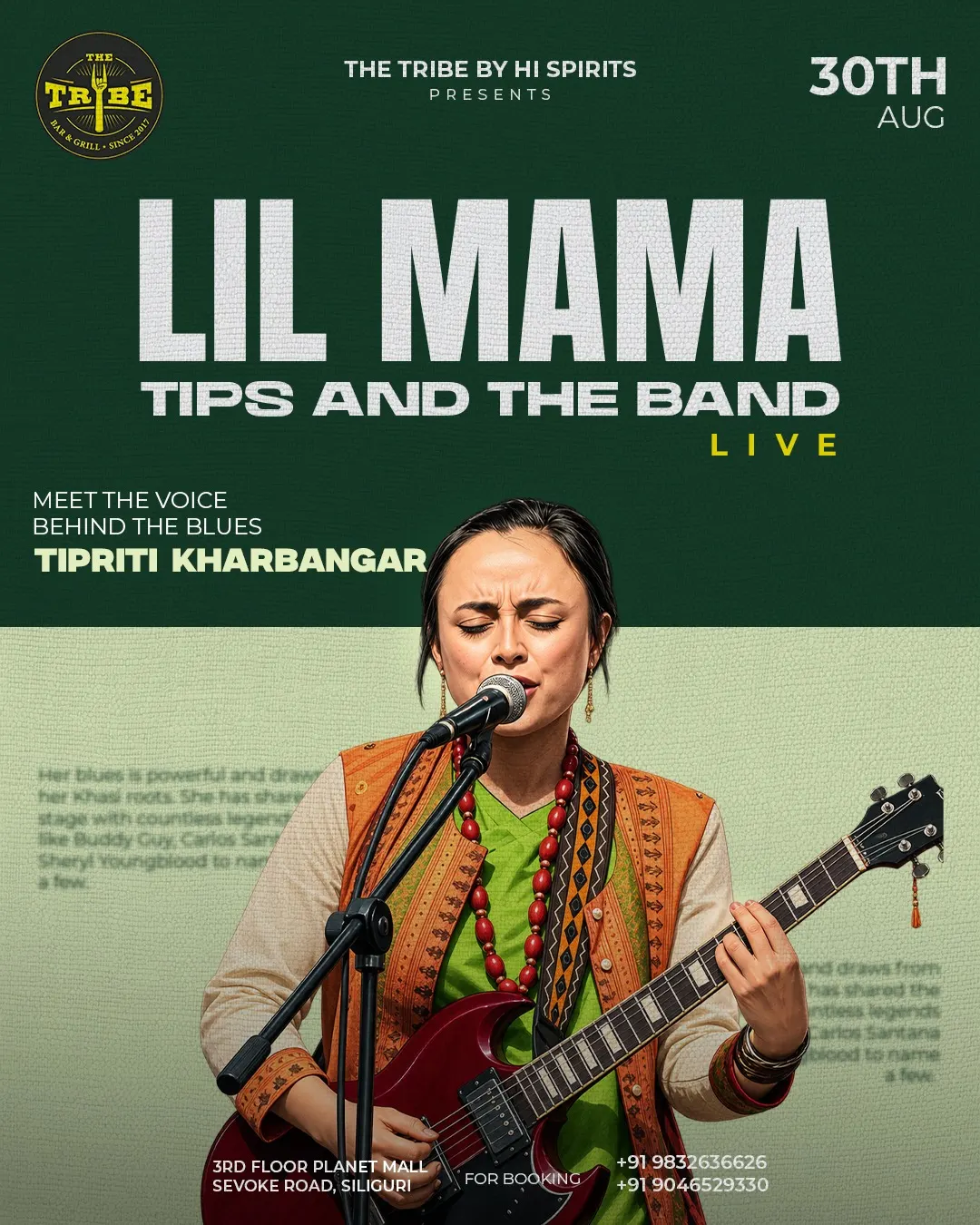 Tipriti Kharbangar Live in Siliguri | Lil Mama at The Tribe